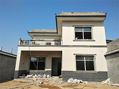 咸陽市涇陽縣仇家村農村自建房煤改電工程