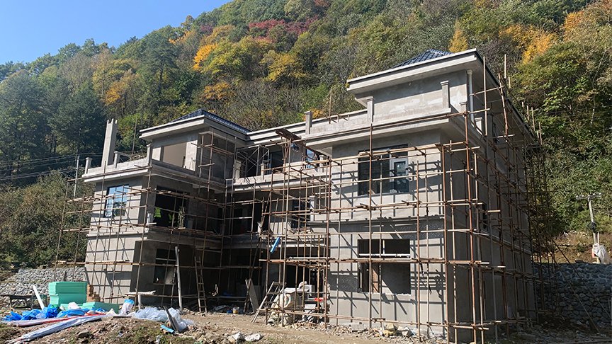 漢中佛坪民宿冬季電采暖安裝工程