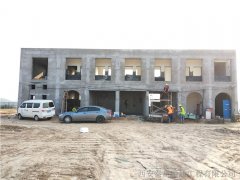 陜西延安新區(qū)加油站電地暖安裝工程