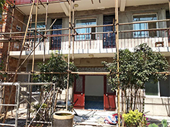 長安縣鳴犢鎮自建房舊房加鋪電地暖工程