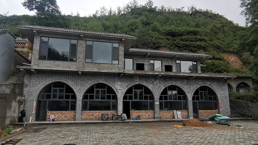 延安市寶塔區(qū)李渠鎮(zhèn)窯洞電地暖安裝