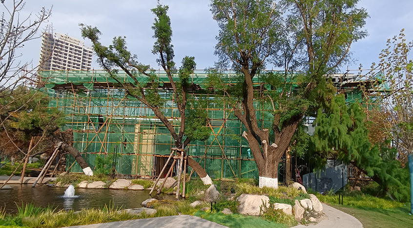 渭南市售樓部辦公用房電地暖安裝